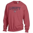 thumbnail image 2 of Men's ComfortWash  Red Liberty Flames Fleece Sweatshirt, 2 of 3