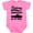 Raspberry, variant on Inktastic Future Submariner Like Daddy Boys or Girls Baby Bodysuit