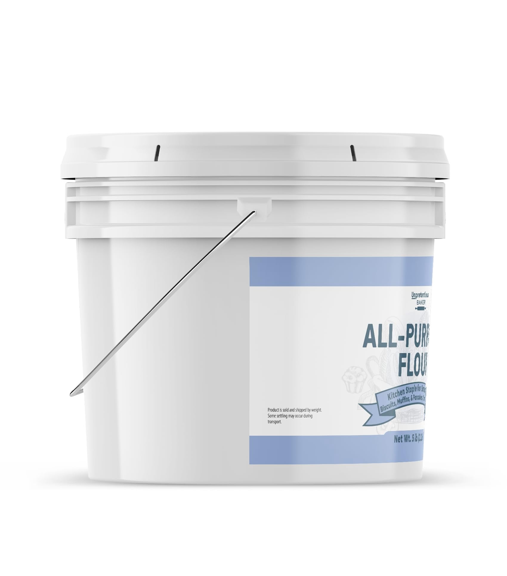 Unpretentious All-Purpose Flour 1 Gallon, Baking, Thickening