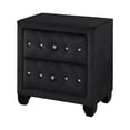 thumbnail image 3 of Sophia Night Stand In Color Black Made With Wood, 3 of 4