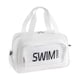 thumbnail image 1 of Bolso de playa, bolso de mano, ligero, con separación seca y húmeda, para piscina Blanco, 1 of 9
