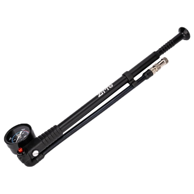Bomba de choque para de 300 PSI, , con manómetro, bomba de mano portátil para horquilla/carretera de suspensión trasera, Zulema Bomba de bicicleta