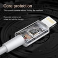 thumbnail image 3 of Cable USB tipo C de carga rápida, Cable Lightning para Apple iPhone 14, 13, 12, 11, 30W, PD, Original, accesorios para teléfono, 3 of 3