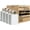 White, variant on White Paper Bags with Handles Bulk 8"x4.5"x10.8" 100Pcs Gift Bags Medium Size, White Gift Bags with Handles, Gift Bag Bulk for Retail, Party, Shopping, Merchandise