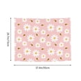 thumbnail image 6 of Kdxio Daisy And Bee Wall Hanging Tapestries Banner For Bedroom College Dorm Home Living Room Party Decor 29X37 In, 6 of 8