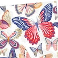 thumbnail image 3 of Hallmark Blank Card (Red and Blue Butterflies), 3 of 5