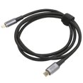 thumbnail image 4 of Cable de datos USB4 PD carga rápida multifuncional 40Gbps transmisión de alta velocidad HD 8K 60HZ tipo C Cable de datos 47,2 pulgadas, 4 of 5