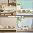 thumbnail image 4 of FELTECHELECTR Stainless Steel Dinner Plate Square 1Pack 7.86X7.86X1.18in, 4 of 5