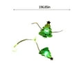 thumbnail image 3 of Green LED Xmas Tree String Lights, 500cm 50-Lamp Beads,Slim Copper Wire, Rainproof, Indoor/Outdoor Decor for Garden, Party, Mantel, Porch,A, 3 of 7