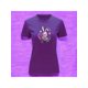 thumbnail image 2 of Playera Blusa Con Estampado De Conejo Kawai Con Caras Fantasmas Ropa Para Mujer Color Morado Talla Grande Marca Emil SaEs, 2 of 4