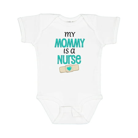

Inktastic My Mommy is a Nurse Gift Baby Boy or Baby Girl Bodysuit