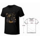 thumbnail image 4 of Funny Cat T-shirt Halloween Short Sleeve Black Shirt Unisex Tees, 4 of 5
