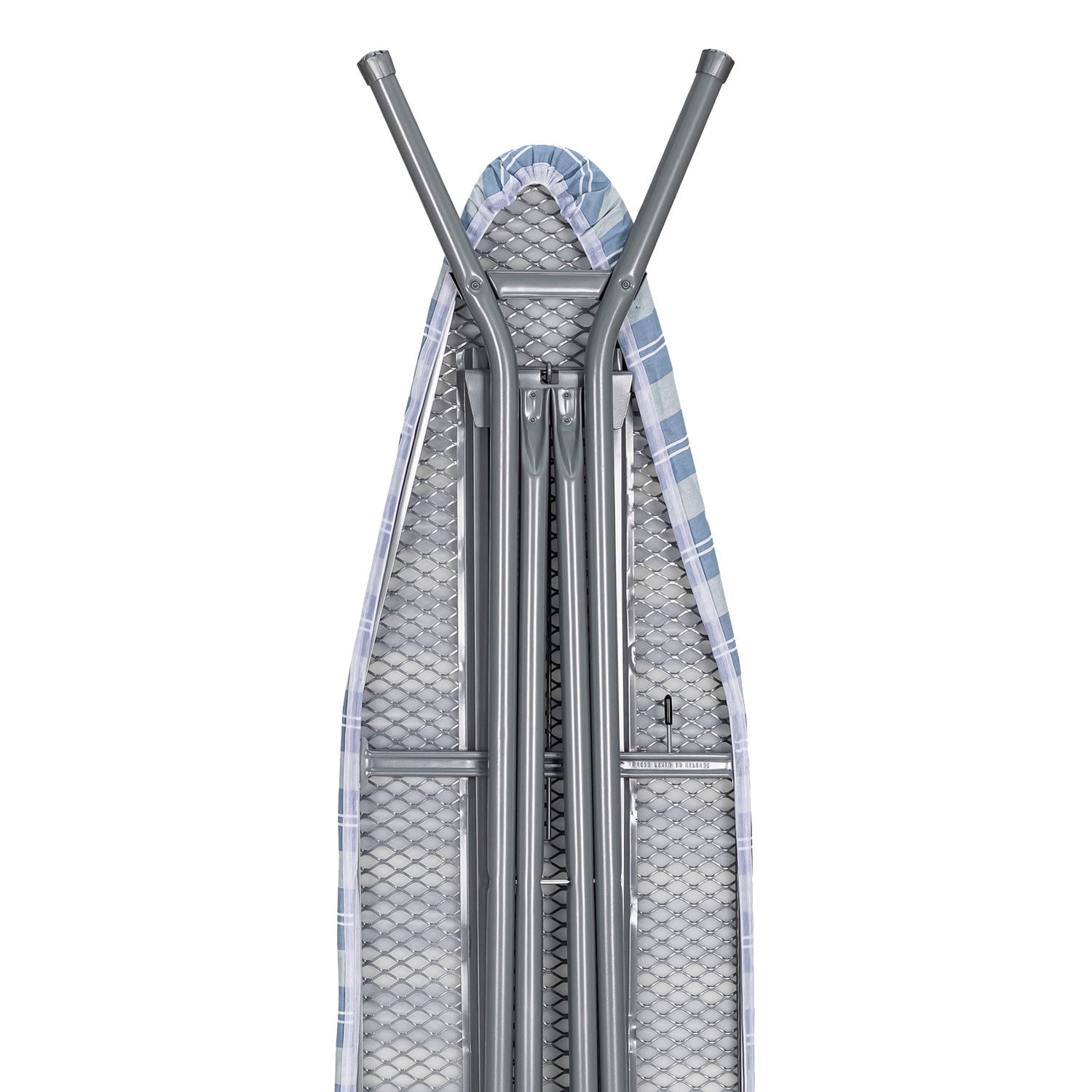 Seymour Home Products Adjustable Height, 4 Leg Ironing Board with Mesh Top and Iron Rest, Blue Stripe - Walmart.com Seymour Home Products Adjustable Height, 4 Leg Ironing Board with Mesh Top and Iron Rest, Blue Stripe - Walmart.com