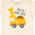 thumbnail image 4 of Inktastic Dump Truck 1st Birthday Boys or Girls Baby Bodysuit, 4 of 5