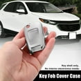 thumbnail image 2 of Unique Bargains TPU Key Fob Cover Case for Chevrolet Impala 2014-2019 Trax 2013-2018 Key Fob Shell Protector Keyless Remote Silver Tone, 2 of 6