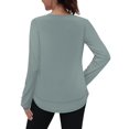 thumbnail image 5 of Camisa XIEERDUO Manga Larga Rash Guard Azul M, 5 of 5