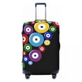 thumbnail image 1 of Custom Evil Eye Luggage Cover Elastic All Seeing Eye Art Travel Suitcase Protective Covers Fits 18-32 Inch, 1 of 1