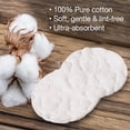 thumbnail image 7 of ForPro Professional Collection Premium Cotton Rounds, 100% Cotton, Non-Tearing, Lint-Free, for Cosmetic, Nail, and Personal Use, 2.25”, 600-Count (Pack of 6-100 Cotton Rounds), 7 of 7