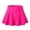 Rose Red, variant on BRAND CLEARANCE!Women Athletic Quick-drying Workout Short Active Tennis Running Skirt With Built In Shorts