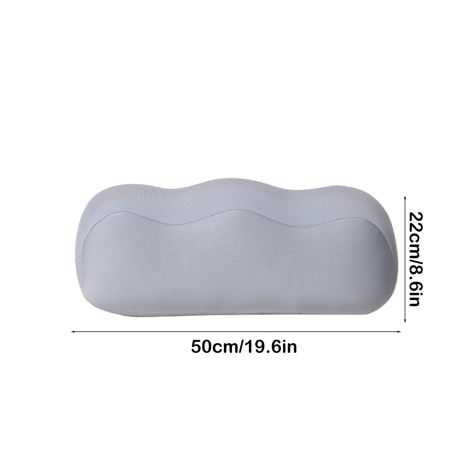 Qholemyo Hill-Shaped Curved Leg Cushion Pillow - Suitable for Pregnant Women, Relieves Back & Leg Discomfort, Reduces Fatigue, Essential Sleeping Pillow