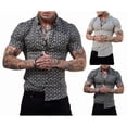 thumbnail image 3 of Camisa Hawaiana Camisa Estampada Hombre, 3 of 8