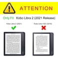 thumbnail image 2 of Funda Fintie - Soporte para Kobo Libra Colour (2024) y Libra 2 (2021), 2 of 9
