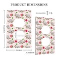 thumbnail image 3 of KLL Cartoon Koala Bear Pattern Electrical Outlet Covers, 3" x 5" 1 Pack Electric Receptacle Plug Covers for Decorator Receptacle Outlet & Switch-Style S, 3 of 6