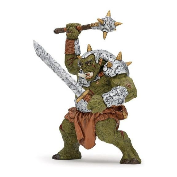 Papo Giant Ork with Saber Hand Painted Figurine - Heirloom Quality Collectible (38996)