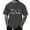 Dark Gray, variant on Men's Christmas Short Sleeve Tee Crewneck T Shirt Red L
