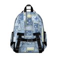thumbnail image 3 of Pioneer Flower Floral Print Pattern Backpack for School, Cute School Bag with Adjustable Shoulder Straps and Padded Back, 15.25"x11.5"x5.25", 3 of 5