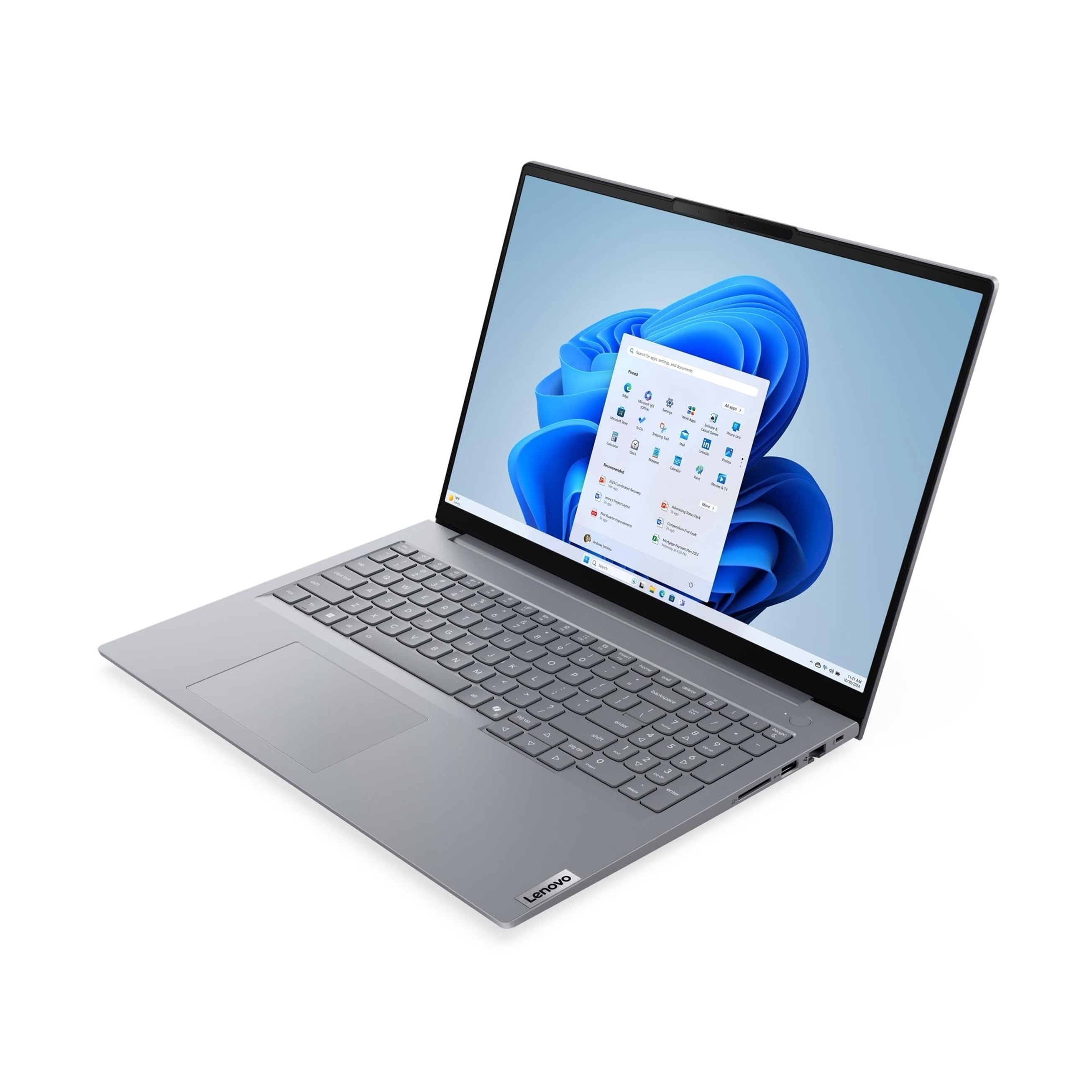 Lenovo ThinkBook 16 Gen 9 16" WUXGA 120Hz Touchscreen Laptop, Intel Core 5 210H 2.2GHz, 16GB RAM, 512GB SSD, Windows 11 Pro, Arctic Gray