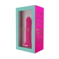 thumbnail image 3 of Adrien Lastic Hitsens 2 Squeeze 6.5" Silicone Dildo for Women with Suction Cup, Pink, 3 of 5
