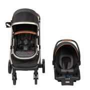 Monbebe Infant & Toddler 6-in-1 Modular Travel System, Black & Gold