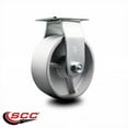 thumbnail image 2 of 5 Inch Semi Steel Cast Iron Wheel Rigid Caster with Bronze Bearing SCC, 2 of 2