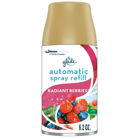 refill radiant berries freshness glade spray fits oz holder automatic days