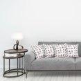 thumbnail image 3 of Ambesonne Winter Throw Pillow Cover 4 Pack, Penguins Merry Xmas, 20", Dark Coral White Black, 3 of 7