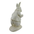 thumbnail image 2 of Alice au Pays des Merveilles Statue de Jardin White Rabbit Musée en Résine Blanche, 2 of 3