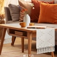 thumbnail image 5 of Boho Table Runner with Tassels 90 Inches Long for Home Decor Macrame Room Decor Farmhouse Rusitic Table Runners for Dining Bedroom Bridal Shower (12x90 Inches), 5 of 14