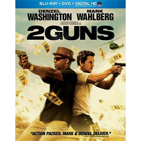 2 Guns (Blu-ray + DVD + Digital HD) (Best Gun In Halo 4)
