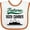 White and Orange, variant on Inktastic Rock Climbing Future Climber Boys or Girls Baby Bib