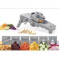 thumbnail image 1 of Starfrit Gourmet Mandoline, 6 Interchangeable Stainless Steel Blades, Adjustable Thickness, Safety Guard, Blade Storage Case, Dishwasher Safe, For Fruits and Vegetables, 1 of 5