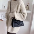 thumbnail image 5 of Bolso pequeño retro, bolso con cadena para citas, bolso de hombro joker de cuero artificial., 5 of 5