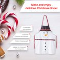 thumbnail image 3 of Christmas apron, old man, 3 of 5