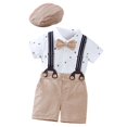 thumbnail image 4 of Traje De Caballero Para Bebé De Verano, Pajarita Para Bebé, Para El Hogar, Cumpleaños, Uso Diario, Altura De 59 A 66cm Altura 59 a 66cm, 4 of 8