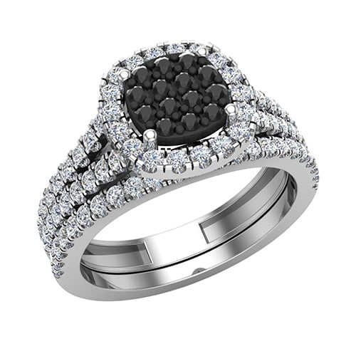 Details about   Heart Shaped 2.00Ct Diamond Beautiful Engagement Ring Set 14k White Gold Finish 
