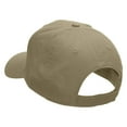 thumbnail image 3 of Peace Love Backetball Embroidered Low Profile Cap - Khaki OSFM, 3 of 5