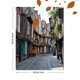 thumbnail image 3 of Qisvanset 12x16 Inch Autumn Farmhouse Path Oil Painting Canvas Print Wall Art, 3 of 5