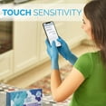 thumbnail image 7 of [100 Pcs] Nitrile Gloves - Powder & Latex Free Disposable Exam Gloves - Medical and Food Grade - 3 Mil - Touch Sensitive Small, 7 of 7
