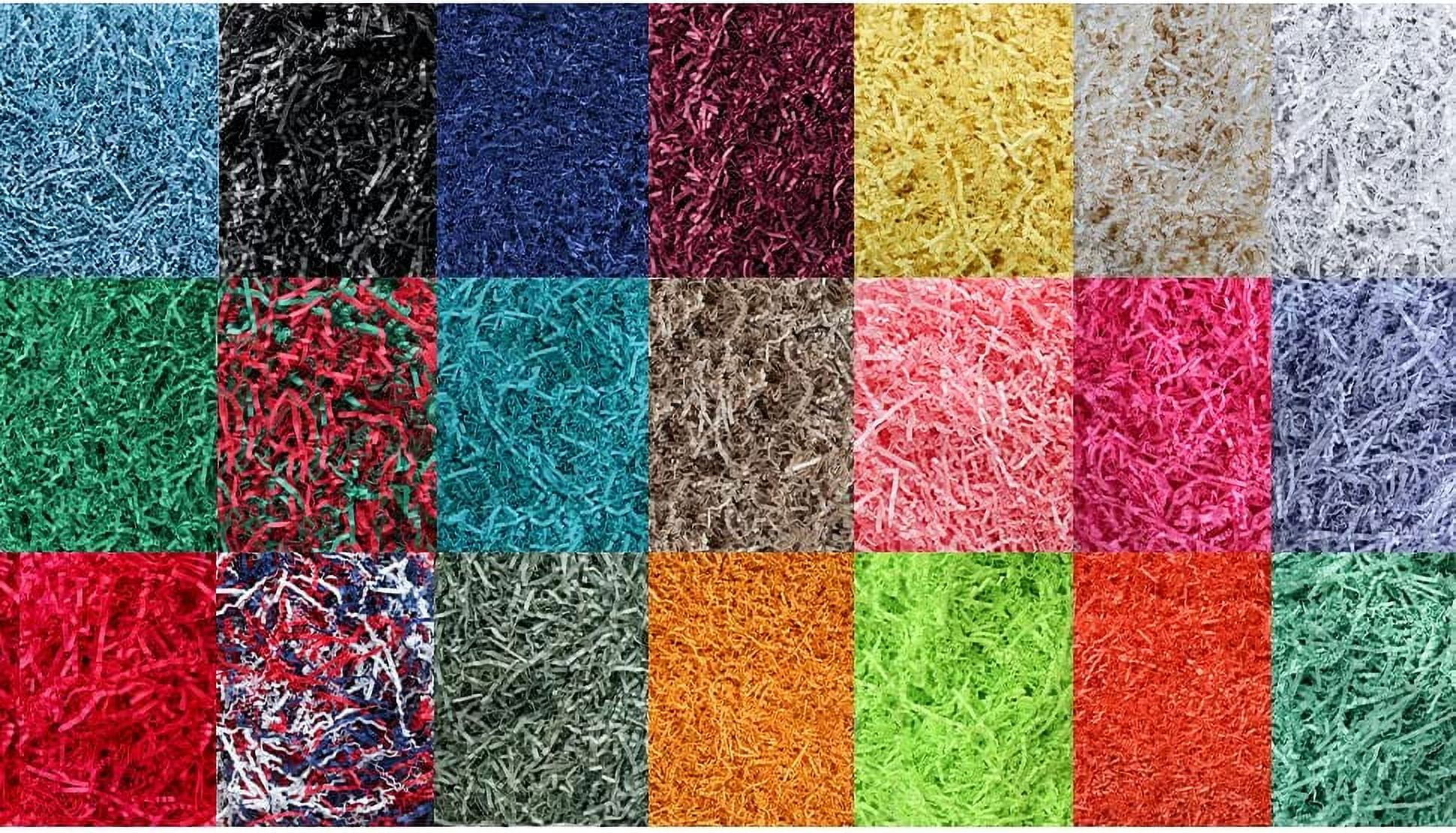 Crinkle Cut Paper Shred Filler (2 LB) for Gift Wrapping & Basket Filling - Orange| MagicWater Supply