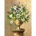 thumbnail image 2 of Welby 15x18 Black Modern Framed Museum Art Print Titled - Floral Expressions II, 2 of 4